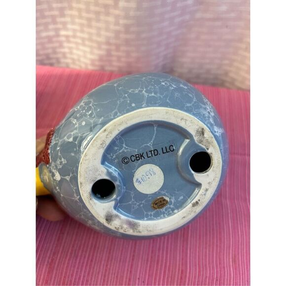 2 painted Ceramic/glass shaped chickens farm house decor - Picture 7 of 10